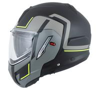 Airoh Mathisse II Genius Casco Abatible Mate/Amarillo/Antracita/Negro M unisex