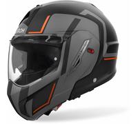 Airoh Casco Mathisse II Genius Negro-Gris-Naranja Talla XL para hombre