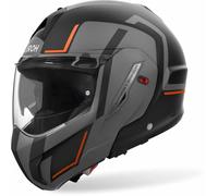 Airoh Casco Mathisse II Genius Negro-Gris-Naranja Talla XL para hombre