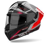 Airoh Matryx Rocket, casco integral M female Gris/Rojo/Negro