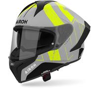 Airoh Matryx Scope Casco, gris-amarillo, tamaño L para Hombres