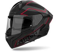 Airoh Matryx Sentinel Casco, negro/gris/rojo, Talla XL (61/62)