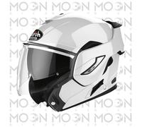 Airoh REV 19 Blanco Brillante Flip-Up ACVS Doble Homologación P/J