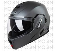 Airoh REV 19 Casco Modular Anthracite Mate Doble Homologación P/J ECE 22.05