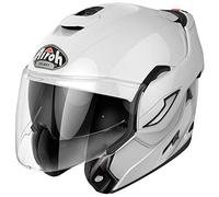 Airoh Rev 19 Cascos, Adultos Unisex, Color white gloss, L