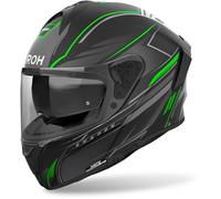 Airoh Spark 2 Shadow Casco, negro mate/gris/verde, Talla M (57/58)