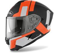 Airoh Spark Shogun, casco integral M male Mate Negro/Naranja/Gris Claro