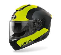 Airoh ST.501 Dock Casco, negro mate/amarillo, Talla XS (53/54)