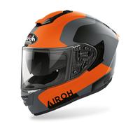 Airoh ST.501 Dock Casco, negro mate/naranja, Talla XL (61/62)
