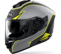 Airoh ST.501 Type, casco integral XL male Mate Gris Claro/Gris/Amarillo Neón