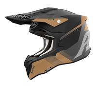 Airoh Strycker Blazer Casco de motocross, oro, tamaño M