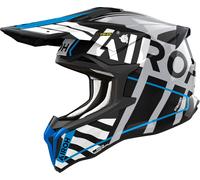Airoh Strycker Brave, casco cruzado L male Gris/Negro/Azul