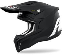 Airoh Strycker Color Carbon Casco de Motocross, negro, tamaño XL para Hombres