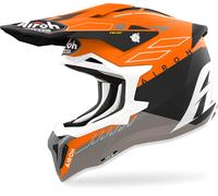 Airoh Strycker Skin Casco de motocross, Orange matt, Talla S (55/56)