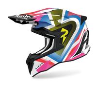 Airoh Strycker View Casco de motocross, multicolor, tamaño 2XL para Hombres
