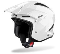 Airoh TRR II Casco a reacción, Blanco, Talla S (55/56)