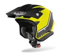 Airoh TRR S Keen Casco Trial Jet, amarillo, tamaño S para Hombres