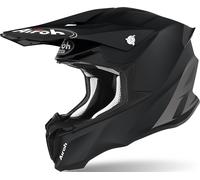 Airoh Twist 2.0 Color Casco de Motocross, negro, Talla XXL (63)