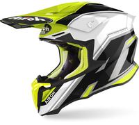 Airoh Twist 2.0 Shaken Casco de motocross, amarillo, tamaño XS para Hombres