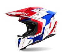 AIROH TWIST 3 DIZZY BLUE/RED GLOSS L