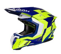 AIROH TWIST 3 DIZZY BLUE/YELLOW GLOSS S