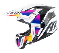 Airoh Twist 3 Rainbow Morado/Blanco/Negro S unisex lila