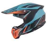 Airoh Twist 3 Shard Mate/Naranja/Negro/Azul S unisex