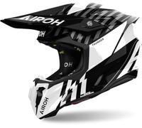 AIROH TWIST 3 THUNDER BLACK/WHITE GLOSS S