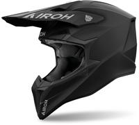 Airoh Wraaap Color 2024 Casco de motocross, Black Matt, Talla L (59/60)