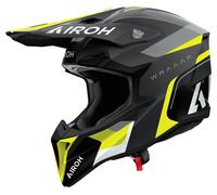 Casco MX Airoh Wraaap Conquer (2026) Amarillo MateXS Amarillo Mate