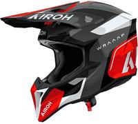 Airoh Wraaap Conquer, casco de motocross XXL female Gris/Rojo/Blanco