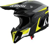 AIROH Wraaap Conquer Yellow Matt M