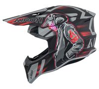 Airoh Wraaap Cyber Mate/Negro/Rojo/Gris/Antracita M unisex