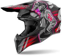 AIROH WRAAAP CYBER RED MATT S