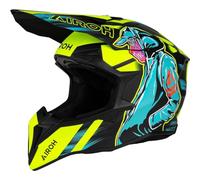 Airoh Casco Wraaap Cyber Amarillo Mate Talla M