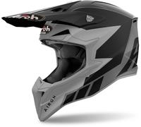 Airoh Wraaap Reloaded Casco de motocross, negro-gris, tamaño XL para Hombres