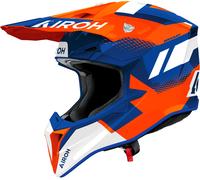 Casco Todoterreno Airoh WRAAAP VISION Orange/Blue Gloss