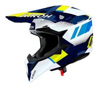 AIROH Wraaap Vision Yellow / Blue Gloss M