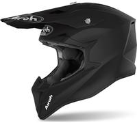 Airoh Wraap Color Casco de Motocross, negro, tamaño 2XL para Hombres