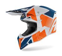 Airoh Wraap Raze Casco de motocross, naranja, tamaño S para Hombres