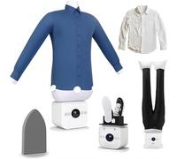 Airolume Shirt Iron, 2026 Upgrade Touch Type Humanoid Automatic Ironing Machine, 360° without Blind Spots Drying/Ironing Machine, One-click Use, 8 Minutes Quick Ironed Dry, for All Fabrics (1pcs)