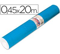 Rollo Adhesivo Aironfix Unicolor Azul Mate Medio 67014Rollo De 20 Mt
