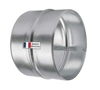 AIROPE-AS - Reductor de Conducto 200 mm, Acero Galvanizado, Resistente a la Corrosión, Ideal para Ventilación, Calefacción, Evacuación, Drenaje y Climatización, Fácil Instalación, Alta Durabilidad