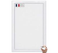 AIROPE - Puerta de Inspección 500X600 mm Acero Blanco, Cierre a Presión con Bloqueo, para Techo y Pared, Apertura Lateral Izq/Der, Panel de Acceso Contador Agua, Baño, Tuberías