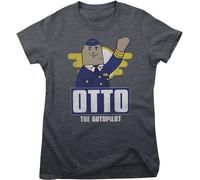 Airplane! Camiseta de mujer OTTO The Autopilot Girly Tee PM-5-AIRPL002 XXL