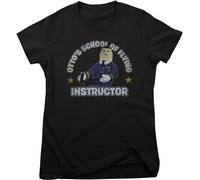 Airplane! Camiseta de mujer Otto's School Of Flying Girly Tee PM-5-AIRPL004 S