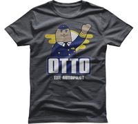 Airplane! Camiseta OTTO The Autopilot PM-1-AIRPL002 XXL