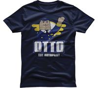 Airplane! Camiseta OTTO The Autopilot PM-1-AIRPL002 XXL