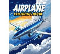 Airplane Coloring Book: 50 Exciting Designs for All Ages
