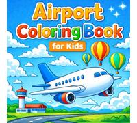 Airplane Coloring Book for Kids: Cool Airplanes & Helicopters for Little Ones